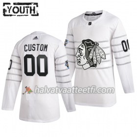 Lasten NHL Chicago Blackhawks Pelipaita Custom Valkoinen 2020 NHL All-Star Adidas Authentic 